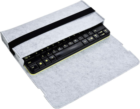 WESAPPINC Keyboard Sleeve Travel Bag, Dust Cover for Full-Size Mechanical and Standard Gaming Esports Keyboards (L)