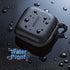 UGREEN Waterproof Earphone Case for AirPods Pro and JLab Earbuds, Includes Stainless Steel Carabiner, Black