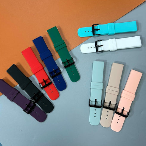 RuenTech 22mm Bands Compatible for Fitpolo IDW13 Series Smart Watch, Waterproof Silicone Straps Wristbands