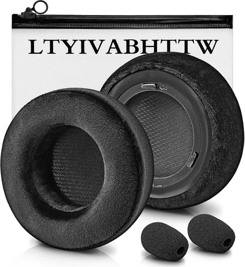 Virtuoso XT Earpads with Microphone Foam, Thicker Memory Foam Replacement Ear Cushion, Compatible with Virtuoso RGB