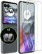 for Motorola Razr 2024/Razr+ 2024/Razr Plus Screen Protector, Self-Healing TPU Film with Camera Lens Protector