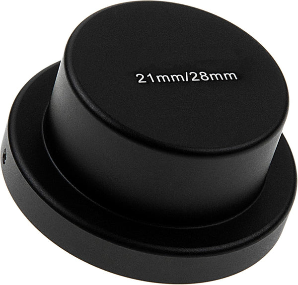 Fotodiox Leica M Metal Deep Rear Lens Cap, Black Protective Cap for Leica M 21mm & 28mm Wide Angle Lenses