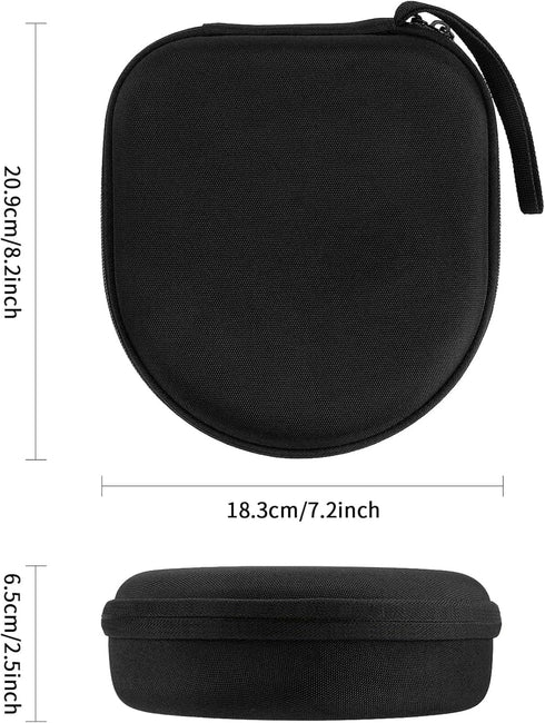 Hard Case for Sony WH-CH510 / JBL Tune 510BT Headphone, Travel Protective Cover Storage Bag (Black)