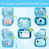 6.1 4.9 3.4 inch MINIBEAR Kids Camera Case Compatible Kids Camera, Case for Camera for Kids and Kids Action Camera