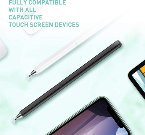 OASO Touch Screen Stylus, Universal High Sensitive & Precision Capacitive Disc Tip Pencil Touch Screen Pen for Apple