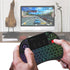 Rii X8 Mini Keyboard, 2.4GHz Portable Wireless Keyboard with Touchpad Mouse, RGB Backlit, Rechargeable for Android TV