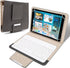 HD 10 Tablet Case, Universal Tablet Keyboard Case, Slim Folding PU Leather Stand Cover with Bluetooth Keyboard for Most