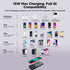 Wireless Phone Charger Qi Car Charging Pad, Fast 15W for iPhone 14, 13, 12, 11, Samsung Galaxy, and AirPods