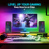 AYJBKL 3.5mm Computer Speakers for Desktop PC, USB-Powered Gaming Speakers for Laptop Multi Colorful LED Backlight