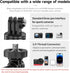 Backpack Mount Clip - for DJI OSMO Pocket 3 Magnetic Mounts 360 Rotation Action 4 Backpacks Shoulder Strap Clips Most Cameras GoPro Insta360 OSMO Pocket Accessories