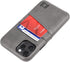 Dockem Wallet Case for iPhone 11 Pro - Built-in Metal Plate for Magnetic Mounting & 2 Credit Card Holders