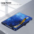 Fintie Case for iPad 9th/8th/7th Generation, 10.2 Inch Multi-Angle Viewing Stand Cover with Pocket, Starry Sky
