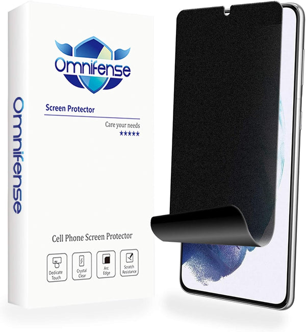 Galaxy S21 5G Screen Protector Matte Privacy Full Adhesive Soft Film, Anti Glare 2 Way Anti Spy Protection