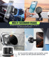 Seltureone Holder2025 Upgrated,360 Vacuum Magnetic Phone Rotatable and Retractable Vacuum Suction Phone Stand