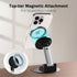 HZZADZXW 360 17 16 15 Magnetic Phone Stand for MagSafe, Compatible for All Smartphones with Metal Ring, Height