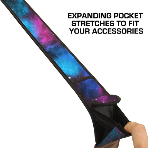 USA GEAR TrueSHOT Neck Strap, Neoprene Camera Straps with Accessory Pocket, Compatible with Canon, Nikon, Sony