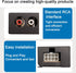 XMSJSIY High to Low Converter Adapter for Car Audio - 1 Pcs Line Input to RCA Stereo Output for Subwoofer Amplifier