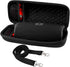 COMECASE Hard Travel Case - for JBL Charge 4/Charge 5 Waterproof Bluetooth Speaker, Carrying Storage Bag Fits Charger