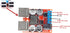 9V 12V 24V (8V-35v) 5V 5A 8A 4-USB DC-DC USB Charging Module to Port at The Same time Output for Mobile Phones, Digital