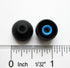 12 pcs (L) Large Hybrid Replacement Set Earbuds Eartips, Compatible with Sony XBA, MDR and DR Series