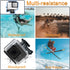 Waterproof Housing Case for GoPro Hero 5 6 7 Black, Protective Underwater Shell with Bracket for Action Camera