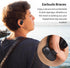 TOZO OpenEgo True Wireless Open Ear Headphone, Black, 5.3 Bluetooth Sport Earbuds with 80H Playback