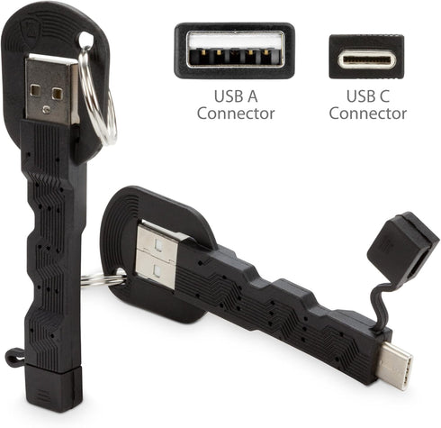 BoxWave Cable Compatible with Samsung Galaxy S20 Ultra 5G - USB Type-C Keychain Charger, Key Ring USB Type-C to Type-A