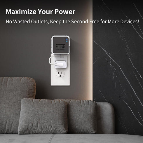 256GB USB Flash Drive & Wall Mount for Blink Sync Module 2 with Short Cable for Enhanced Security