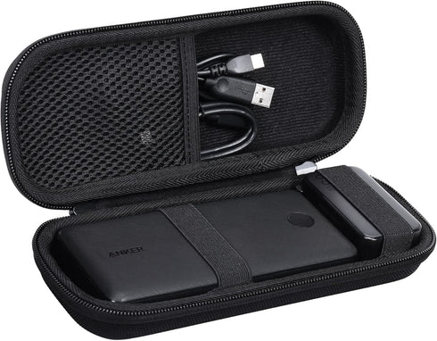 khanka Hard Travel Case for Anker Portable Charger 313 Power Bank (PowerCore Slim 10K) 10000mAh Battery Pack, Case Only