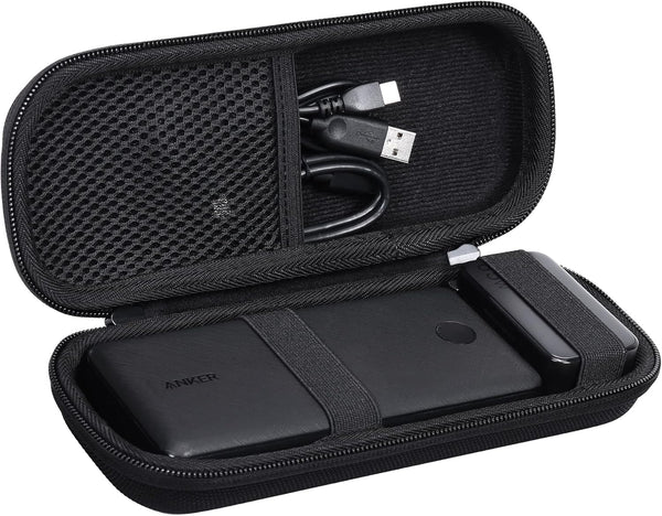 khanka Hard Travel Case for Anker Portable Charger 313 Power Bank (PowerCore Slim 10K) 10000mAh Battery Pack, Case Only