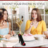 Shoe Phone Stand Holder - Chic Polyresin Cell Phone Stand Display for Home, Desk, Office Table - Stable Base, Wide Size