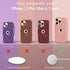 iPhone 13 Pro Max Wallet Case with Card Holder, Slim Durable Faux Leather Flip Cell Phone Case - Desert Sky