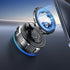JunDa Suction Cup Magnetic Phone Holder,360 Adjustable Foldable Retractable Suction Cup Car Mount,Compatible