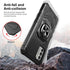 TJS Heavy Duty Phone Case for Nokia G100/Nokia C300, with Tempered Glass Protector & Magnetic Kickstand (Green)