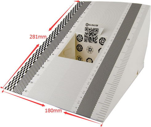 28X18cm Lens Focus Calibration Tool Alignment Ruler Folding Card (Pack of 2)
