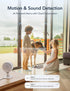 GNCC 2.4GHz 1080P Required(1-Pack) Only Indoor Security Camera, Cameras for Home Security, Motion Detection, Two-Way