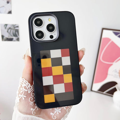 DIY E-Ink Phone Case for iPhone 15 Pro Max, Smart Photo Rear Projection, Instantly Display Photos on Black Ink Screen
