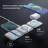 Magnetic Wireless Charging Station 3-in-1, Foldable Fast Charger for iPhone 15/14/13/12 Pro Max, Smart Watch and Ear