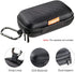 GLCON Headset, Rectangle Small Hard EVA Case - Portable Protection Earbud Case Zipper Pouch for Earphone, Flash Drive