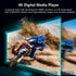 fnetic 4K MP4 H.265/HEVC, HD Digital Media Player, TV Video Player for USB Drive/Micro SD Card, Digital Signage, Auto