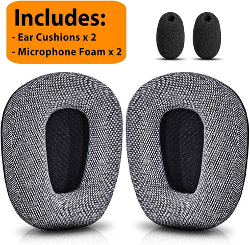 Replacement Ear Pads Cushion Kit for B450-XT B550-XT Headset, Compatible with B450 B550 XT Accessories (Comfort Fabric)