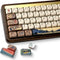 XVX MOA Japanese Keycaps, Fugaku Brown Keycaps, 140 Keys PBT Dye Sublimation Custom Set for Mechanical Keyboards