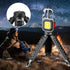 BUBEFSKD 2pcs Lightweight Camping Lamps Bracket Foldable LED Light Holder Pocket Keychain Flashlight Tripod for Outdoor