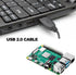 RQG 8MP IMX179 4K 2.0 USB Camera Module, Fixed Focus Lightburn Camera with Microphone, Embedded UVC Drive-Free USB