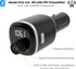 Scosche BTFM4-SP1 BTFREQ Universal Bluetooth Car Kit with FM Transmitter, Dual USB Ports, Black