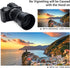 Lens Hood (1+1) for Canon R50 R100 Dual Lens Kit (RF-S 18-45mm F4.5-6.3 STM & RF-S 55-210mm F5-7.1 STM) Replaces ET-60B