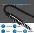 COOYA Wired Earbuds for Galaxy A12, Google Pixel 5a 4a 3a, Magnetic in-Ear 3.5mm Headphones with Microphone
