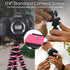 TALK WORKS Flexible Tripod for iPhone, Android, Camera - Adjustable Stand Holder with Mini Wireless Remote for Selfies,