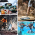 Temdan Magnetic Waterproof Case for iPhone 14 - Blue, Compatible with MagSafe, IP68 Underwater, Built-in Camera Lens &