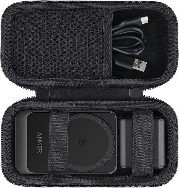 co2CREA Hard Case for Anker MagGo 3-in-1 Charging Station, Qi2 Certified 15W Wireless Charger Stand